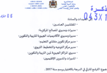 الترقية في الدرجة بالاختيار 2017