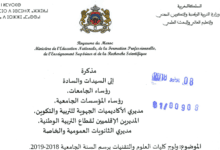 شروط وكيفية الالتحاق بكليات العلوم والتقنيات (FST) - 2018/2019 3 062918 d8b4d8b1d988d8b7 d988d983d98ad981d98ad8a9 d8a7d984d8aad8add8a7d982 fst