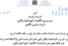 للراغبين في الاستفادة من التقاعد النسبي او الاستيداع برسم 2019-2020 2 الاستفادة من المعاش قبل بلوغ سن التقاعد النسبي