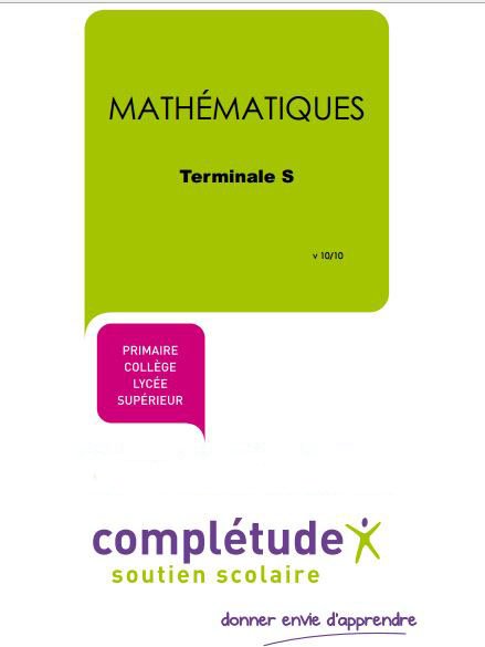 cours et exercices en Math - Bac