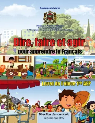 Fiches: Dire,faire et agir - 1ère année primaire 5 Dire,faire et agir