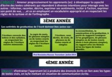 Les nouveaux curriculums pour 3ème et 4ème primaire 2019-2020 3 Nouveaux Curriclums 3 et 4