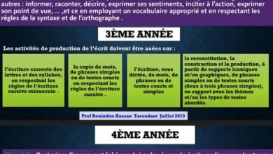 Nouveaux Curriclums 3 et 4