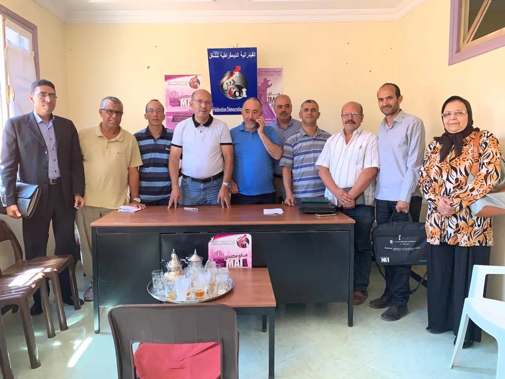 المكتب الجهوي لجهة بني ملال خنيفرة يؤكد على أن أولى الأولويات هي إصدار نظام أساسي متوافق عليه في أقرب الآجال يستجيب لانتظارات الشغيلة التعليمية… 5 IMG 20190927 WA0002