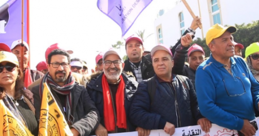 تنسيق نقابي تعليمي يهدد بإحتجاجات غير مسبوقة يُعلن عنها يوم 5 مارس