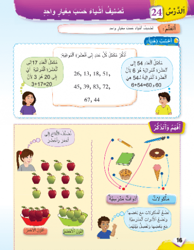 Screenshot 2020 05 09 Fascicule niveau 1e AEP Arabe et Math et Francais pdf2