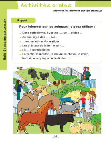 Screenshot 2020 05 09 Fascicule niveau 2eme AEP Arabe et Math et Francais pdf1