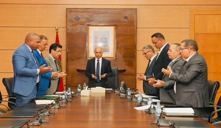 اجتماع لبحث التوقيفات عن العمل 7 BENMOUSSA 1