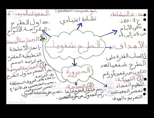 خطاطات ذهنية في مقاربة TaRL والتدريس الفعال 36 IMG 20240627 WA0027