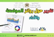 تقرير حول إجراء رائز الموضعة